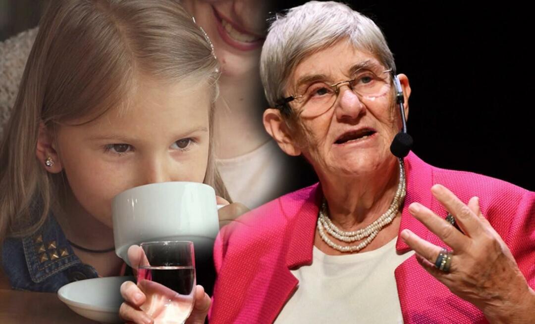 Tyrkisk kaffeforslag til børn fra Canan Karatay: "Det er en meget stærk antioxidant"