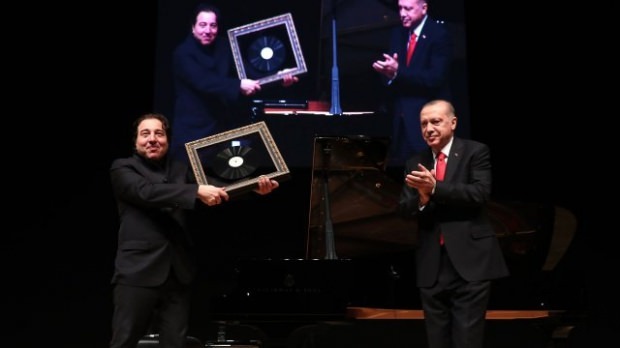 Fazıl Say og præsident Erdoğan