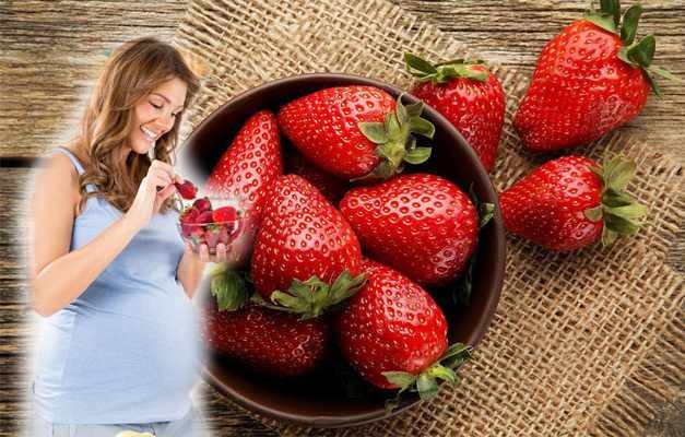 Fordele ved at spise jordbær i graviditeten! Farver det at spise jordbær under graviditeten?