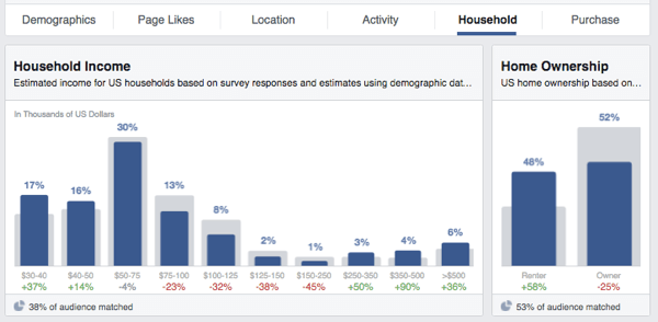 facebook publikum indsigt indkomst hjem ejerskab