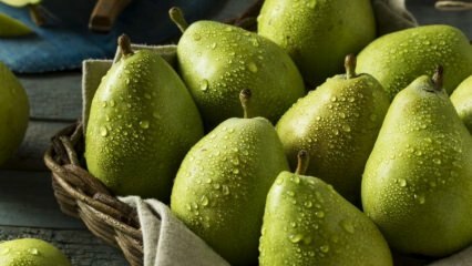 Hvad er fordelene ved pære? Hvor mange pærer er der? Hvad er pære godt til?