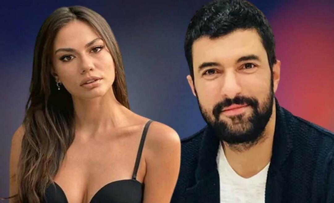 Den første stilling fra Engin Akyürek og Demet Özdemir i 