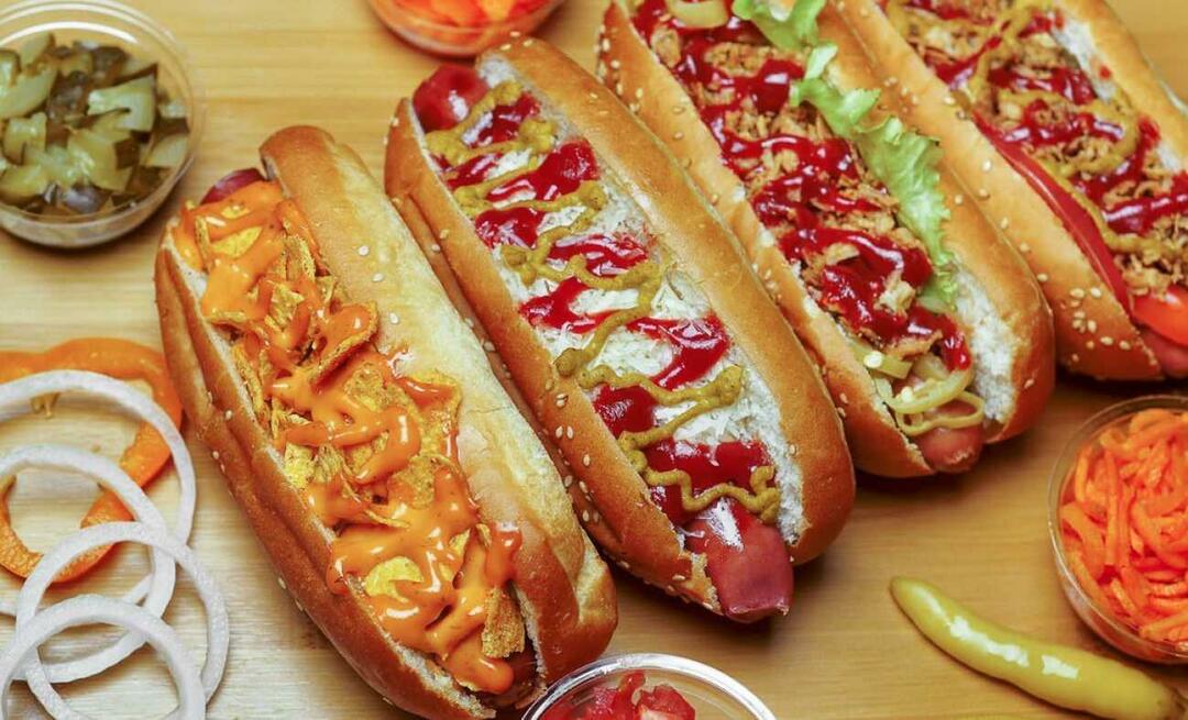 Hvad puttes i en hotdog? Hvordan laver man rigtig hotdog?