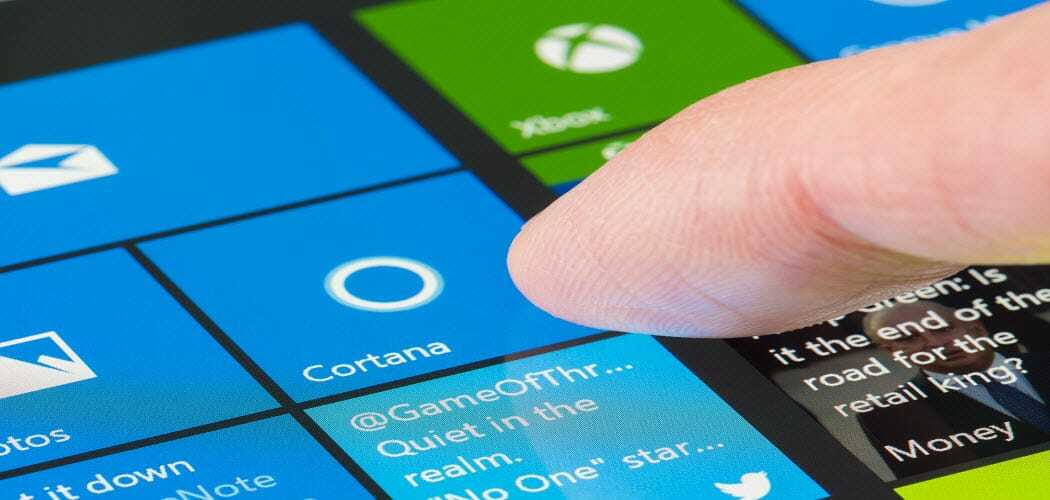 Windows 10 Tip: Slet din søgehistorik fra Cortana
