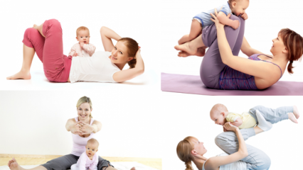Hvilke øvelser skal der udføres efter fødsel? Stramning af maven