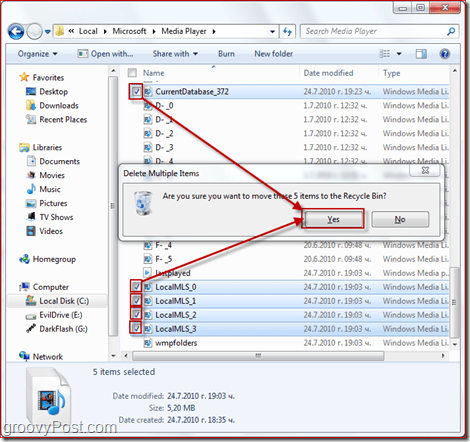 Sådan genbygger du dit Windows Media Player 12-bibliotek