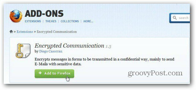 krypteret kommunikation