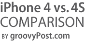 Apple iPhone 4S og 4: Sammenligningskort