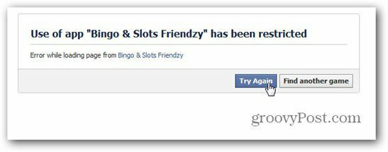 bingo slots friendzy facebook begrænset