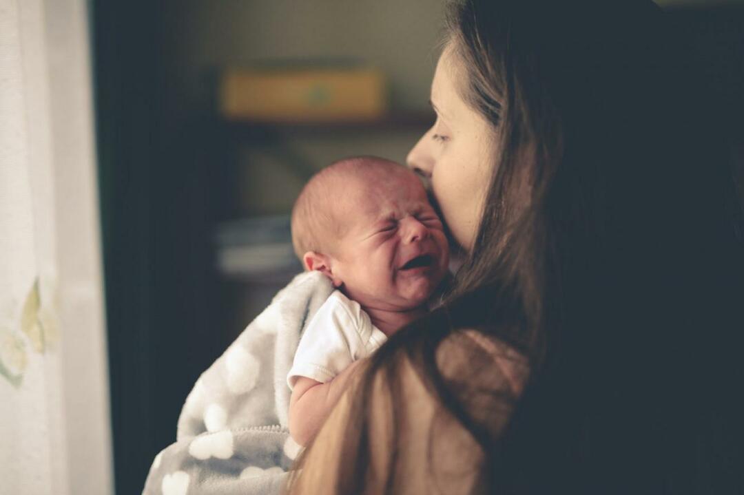 Sådan beroliger du en grædende baby på 5 minutter!