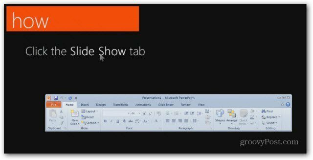 Office 2010 Kom godt i gang PowerPoint-tip