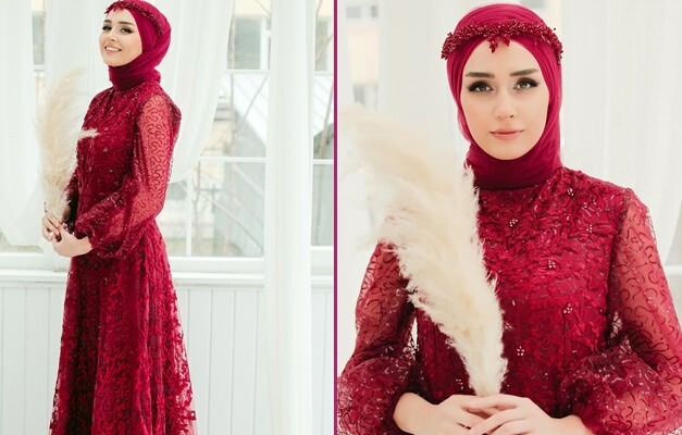 De mest stilfulde hijab aftenkjoler til henna-aftener! Hijab aftenkjole 2020