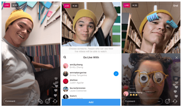 Instagram giver nu tv-selskaber mulighed for at invitere seere til at deltage i deres live videostreams i appen.