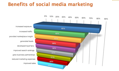 Rapport fra 2012 om markedsføring af sociale medier