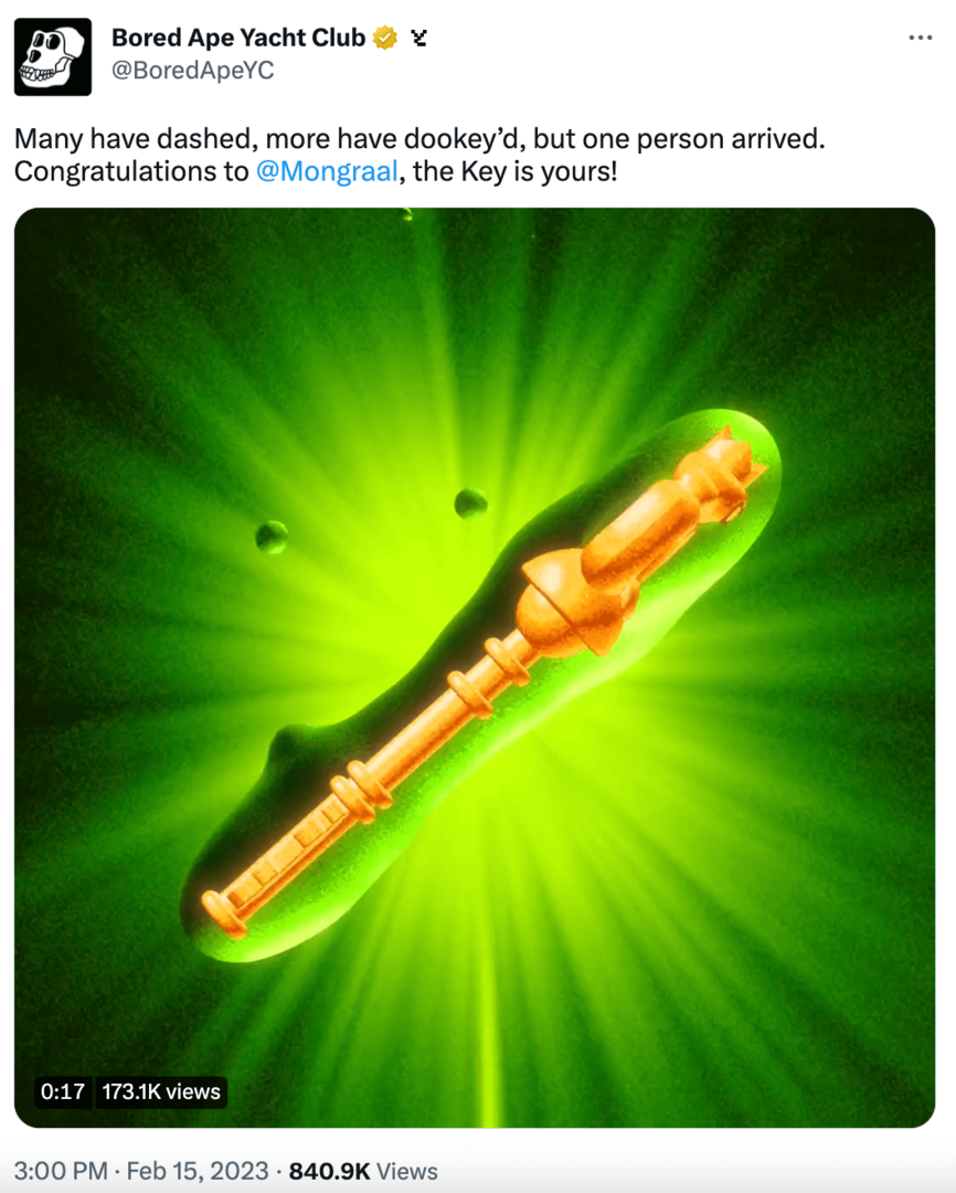 dookey-dash-golden-key-vinder-meddelelse