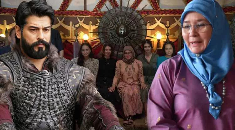 Queen of Malaysia viser sig at være fan af Establishment Osman: Du giver historielektioner i hver episode