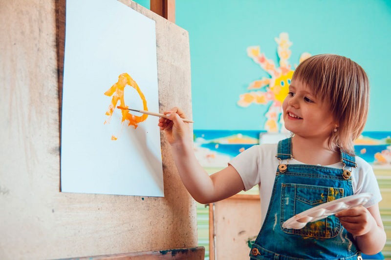 Akvarelleaktiviteter for børn! Naturlig akvarelfremstilling
