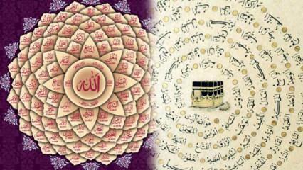 Placering af de smukkeste 99 navne på Allah! Esmaü'l- Hüsna (99 navne på Allah) betydning og dyder