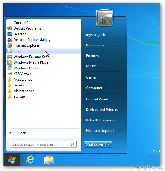 Start-menu Windows 8