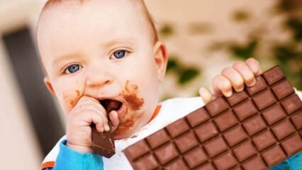 Kan babyer spise chokolade? Chokolademælk opskrift til babyer