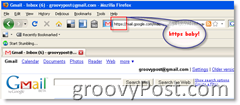 Sådan aktiveres SSL for alle GMAIL-sider:: groovyPost.com
