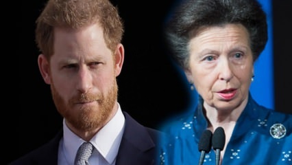 Prins Harry blev erstattet af sin tante prinsesse Anne!