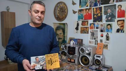Orhan Gencebay forvandlede sit hus til et museum med sin kærlighed! Plakater og albums var på dagsordenen
