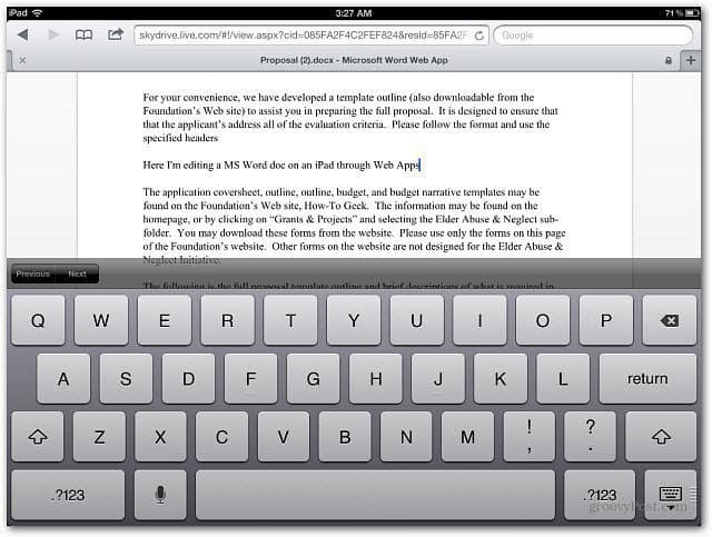 Redigering-Word-dokument-iPad