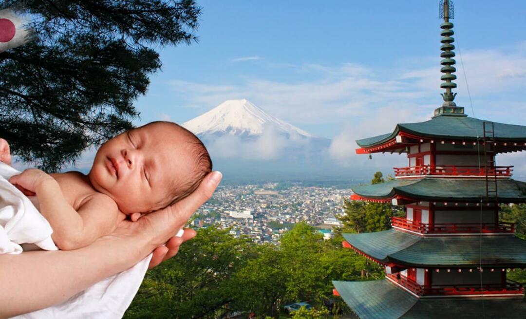 En første i Japan! Rekordfald i antallet af nyfødte