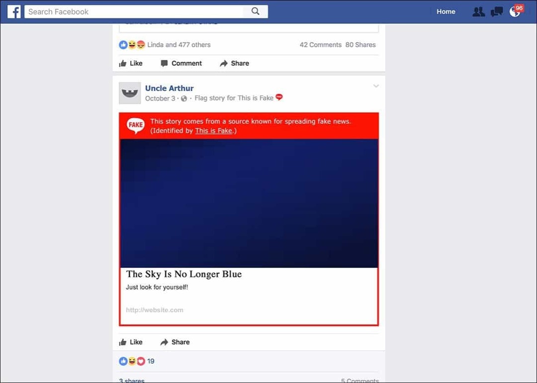 Fem måder at få øje på og blokere forfalskede nyheder på Facebook
