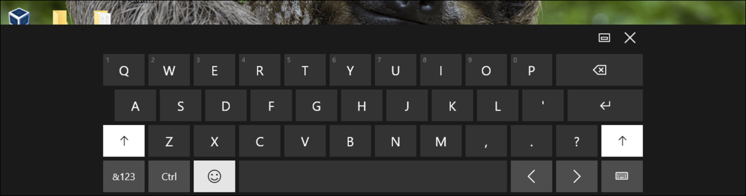 aktiver emoji windows 10-tastatur