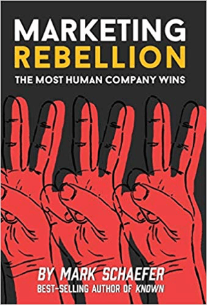 Marketing Rebellion: The Most Human Company Wins skrevet af Mark Schaefer.
