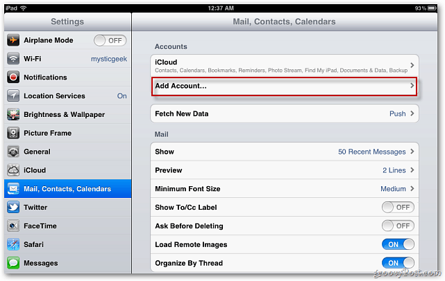 Sådan konfigureres mail på iPhone, iPad eller iPod Touch