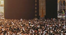 Ramadanens velsignelser i det hellige land! Muslimer strømmer til Kaaba