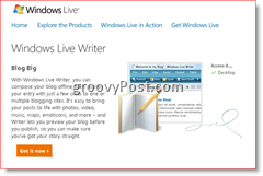 Windows Live Writer 2008 Downloadside