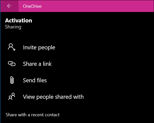 OneDrive-app windows 10 8