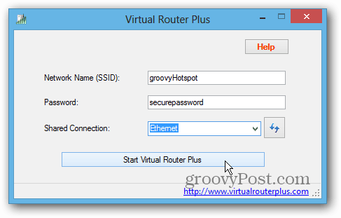Virtuel router Plus