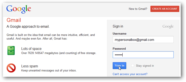 Gmail-login