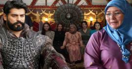 Den malaysiske dronning Tunku Azizah besøgte Foundation Osman-sættet! 'Du underviser i en historielektion'