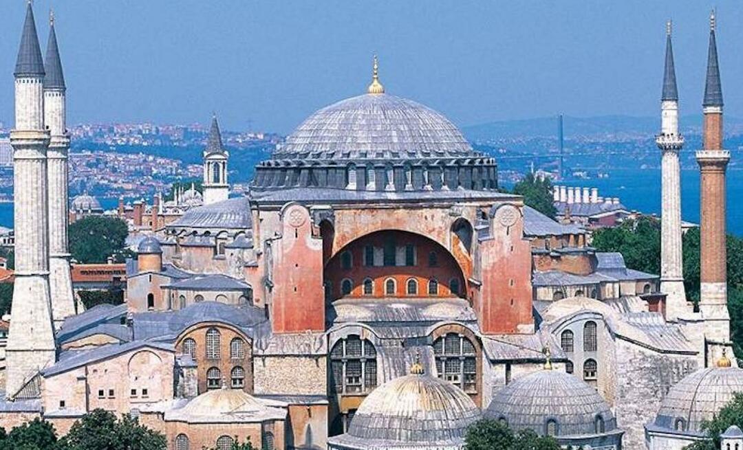 Hagia Sophia-moskeen vil være gratis for udlændinge i det nye år!