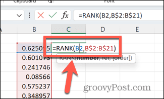 excel rangformel