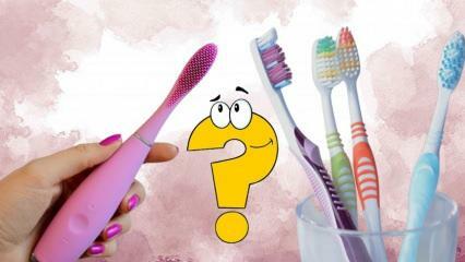 Hvad er forskellene mellem Foreo ISSA 3 elektrisk tandbørste og en manuel tandbørste?