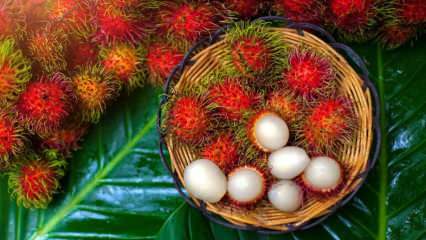 Hvad er Rambutan? Hvad er fordelene ved Rambutan-frugt? Hvordan man spiser rambutan?