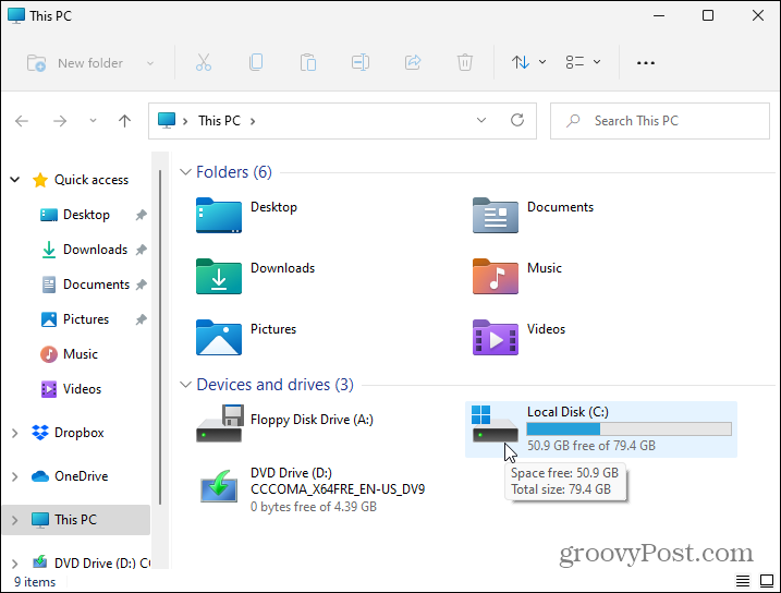 Denne pc File Explorer Windows 11