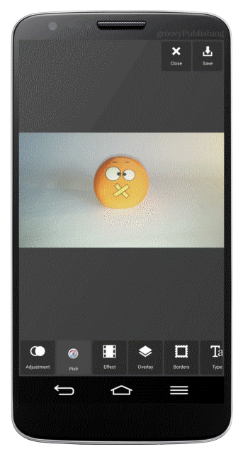 pixlr express editor android fotografering androidography filtrerer hipster fotoredigering