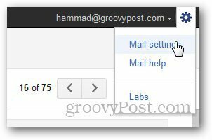 Flere konti Gmail 1