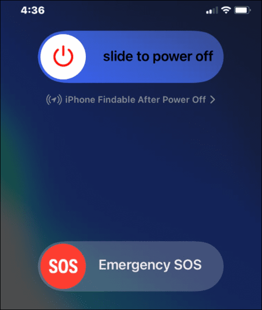 Emergency SOS skyder iPhone
