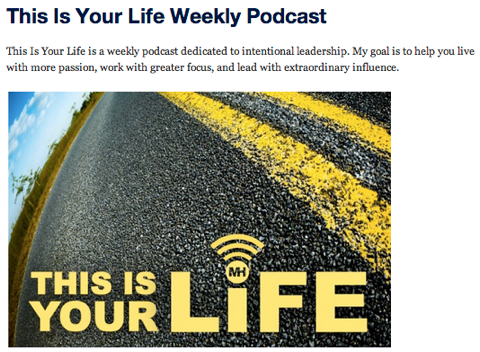 dette er dit livs podcast-show