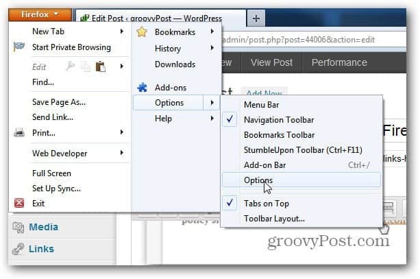 Sådan gør du Gmail eller Yahoo til standardhåndteringsprogram for mailto-links i Firefox