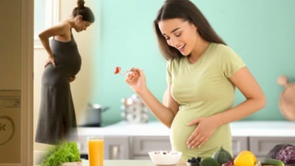 Fødevarer, der får barnet til at tage på i vægt under graviditeten! Hvorfor går det ufødte barn ikke op i vægt?